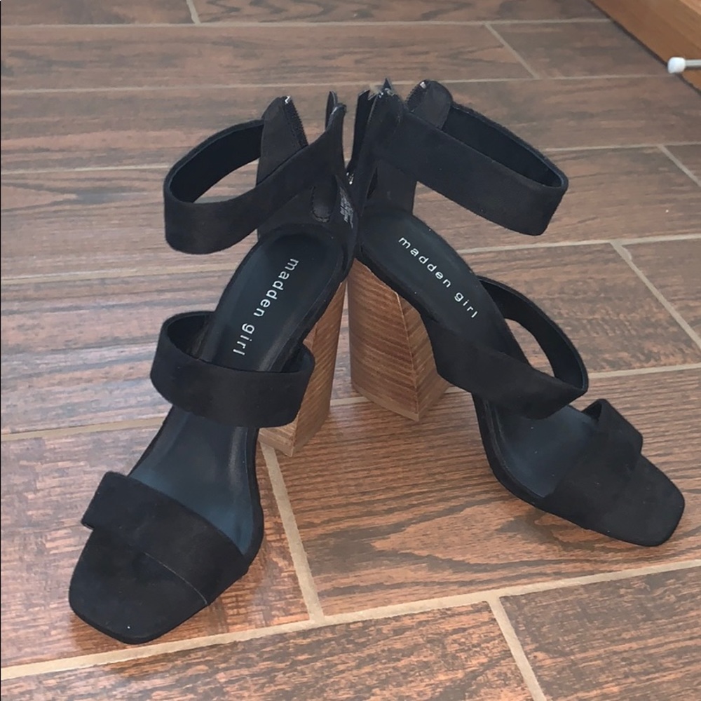 Madden girl block heel
